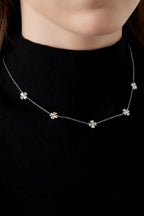 Elegant Clover Chain Necklace for Daily Wear
