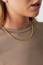 Halskette „Pure Line“ – Goldfarben