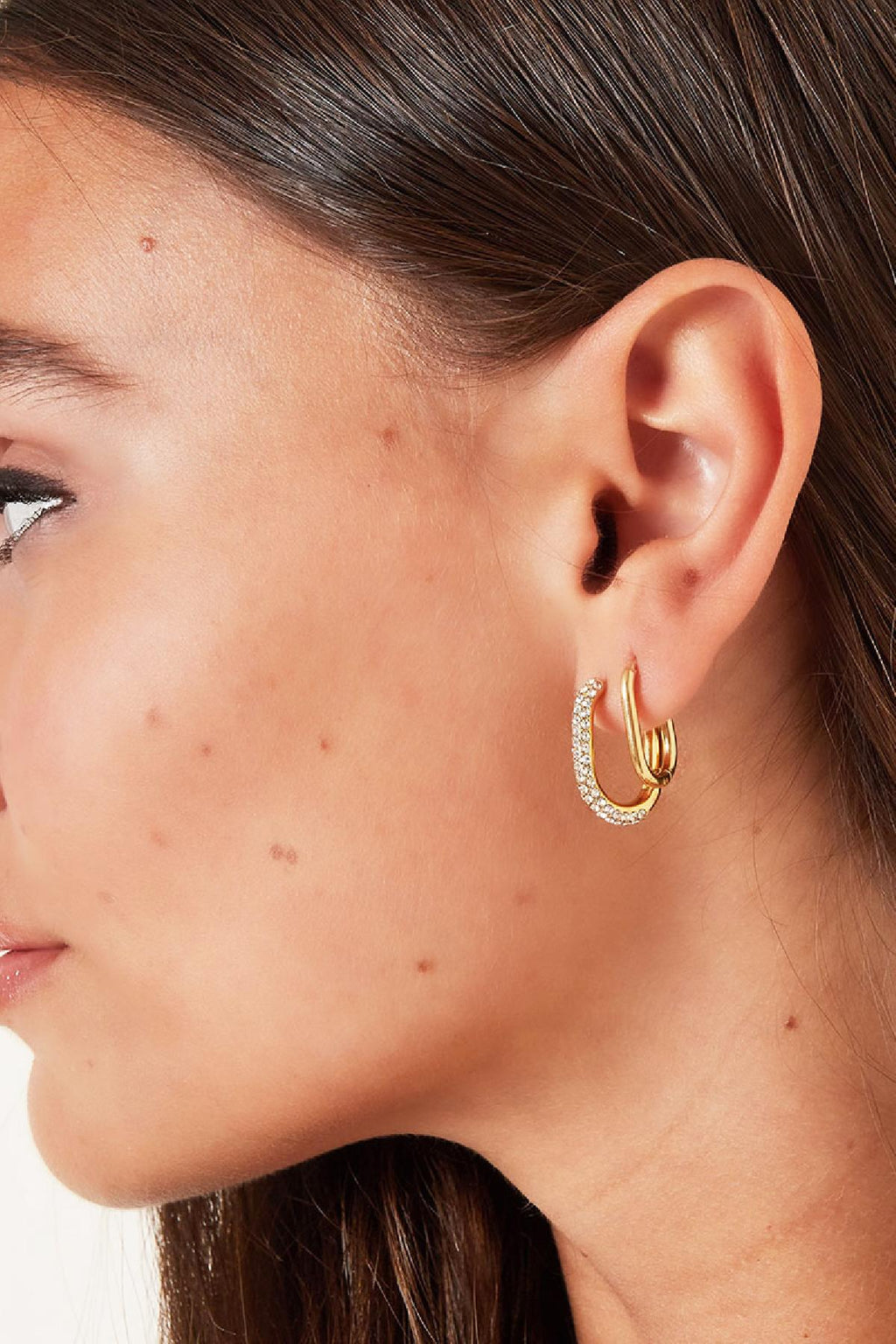 Ovale Reifen aus Edelstahl