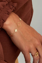 Armband Kleeblätter 