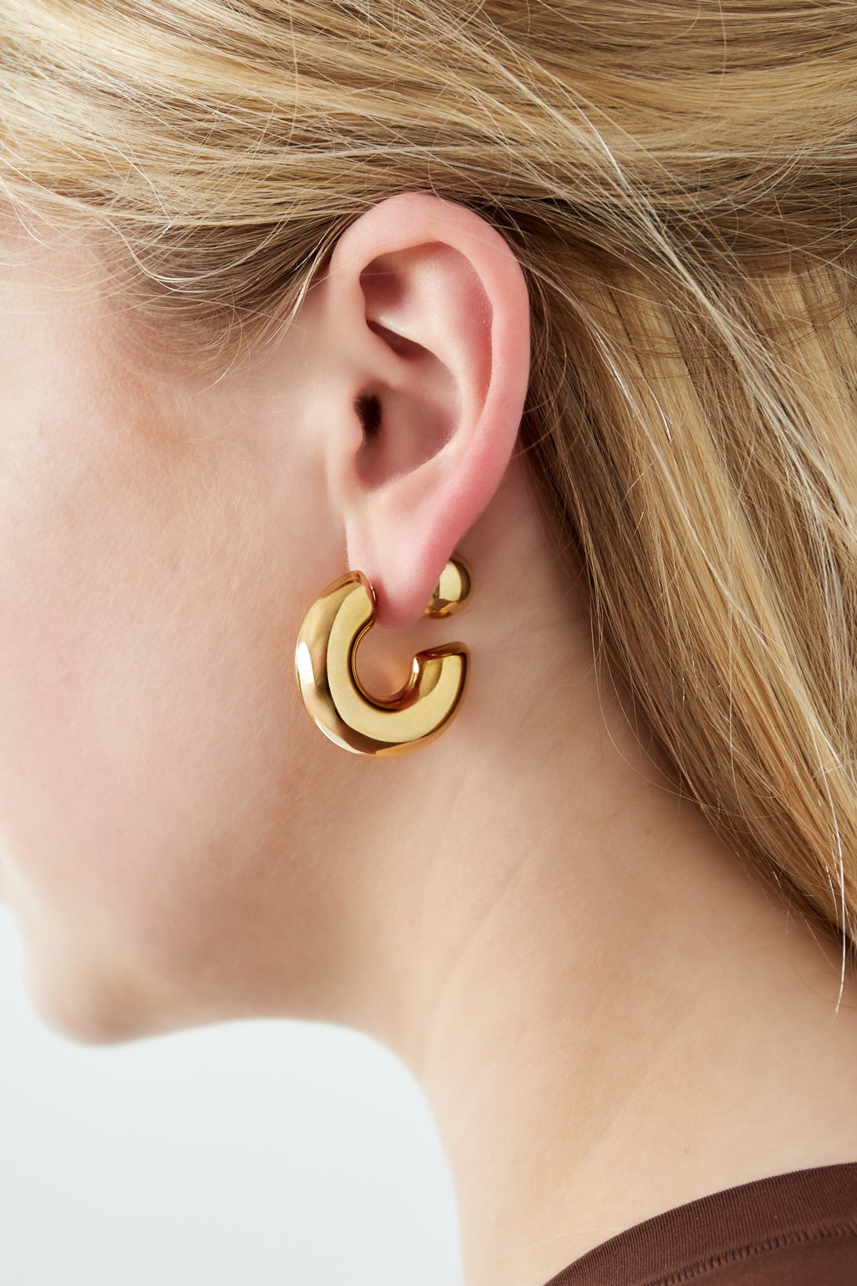 Creolen Kreis Casual Daily Simple Series Damenschmuck