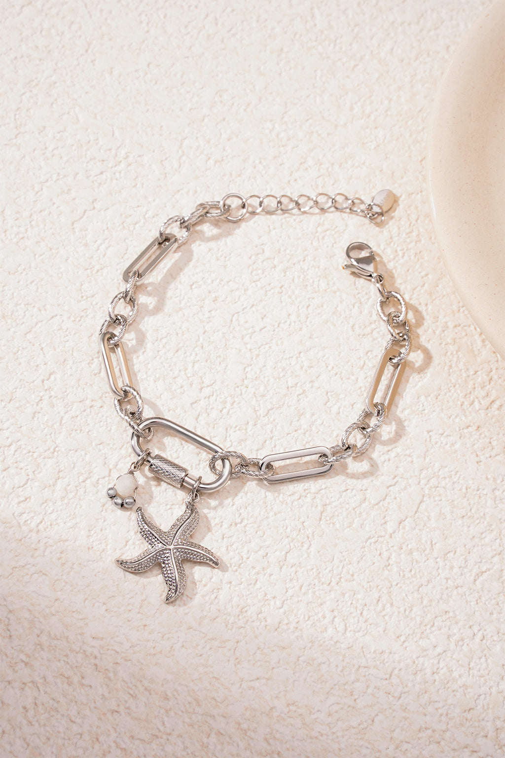 Seestern im Meer Armband - Silberfarben