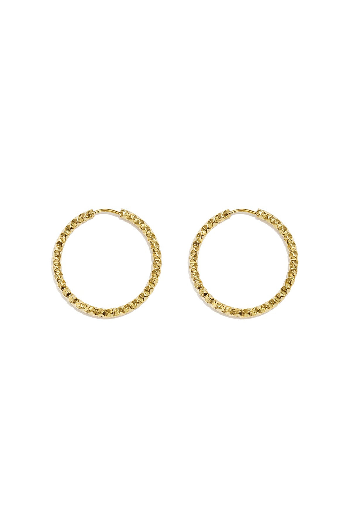 Edelstahl-Creolen, schlicht, elegant, für jeden Tag – Damenschmuck