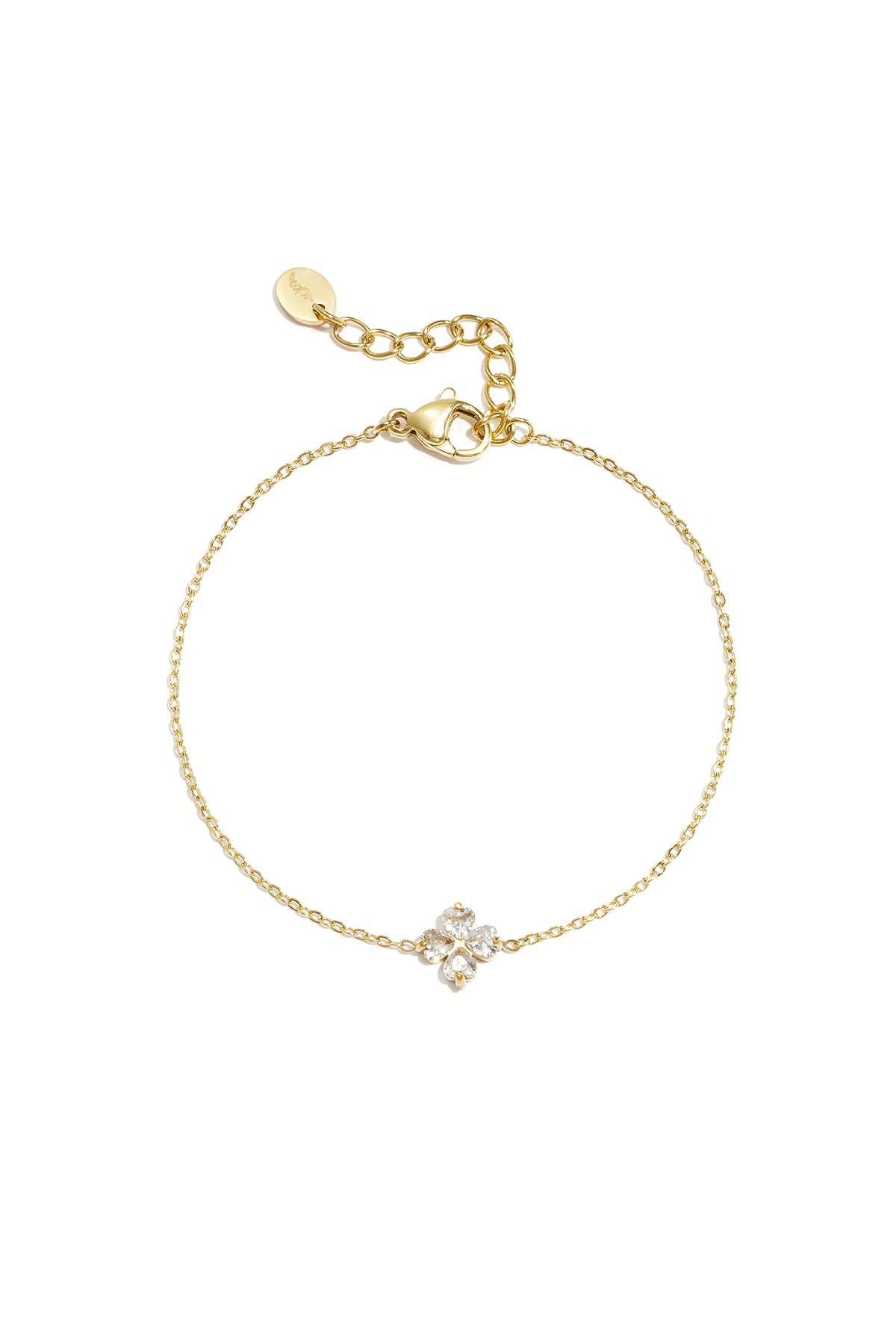Armband mit Kleeblattverzierung