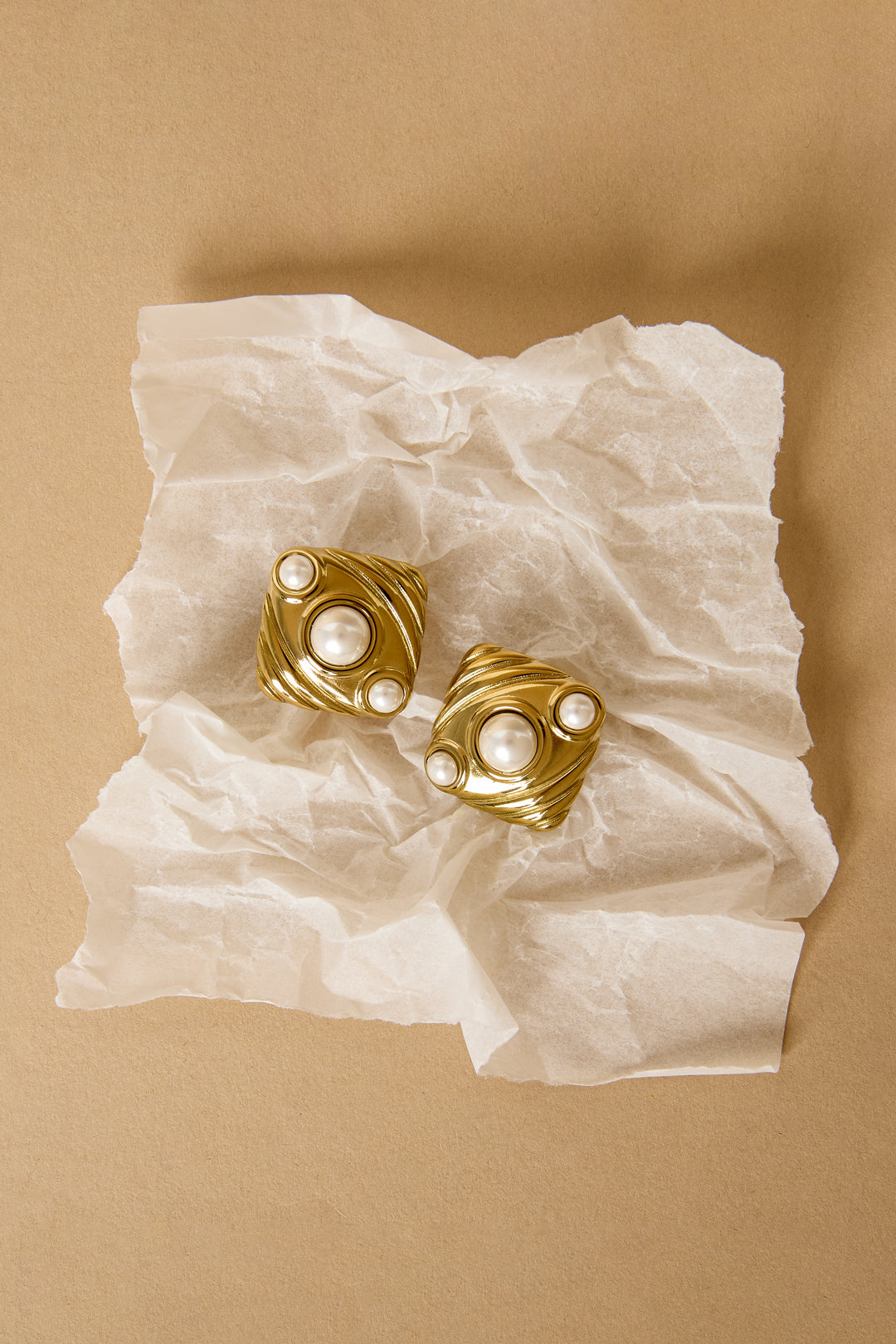 Ohrstecker aus Edelstahl, geometrische Form, schlichte Alltags-Serie, Damenschmuck
