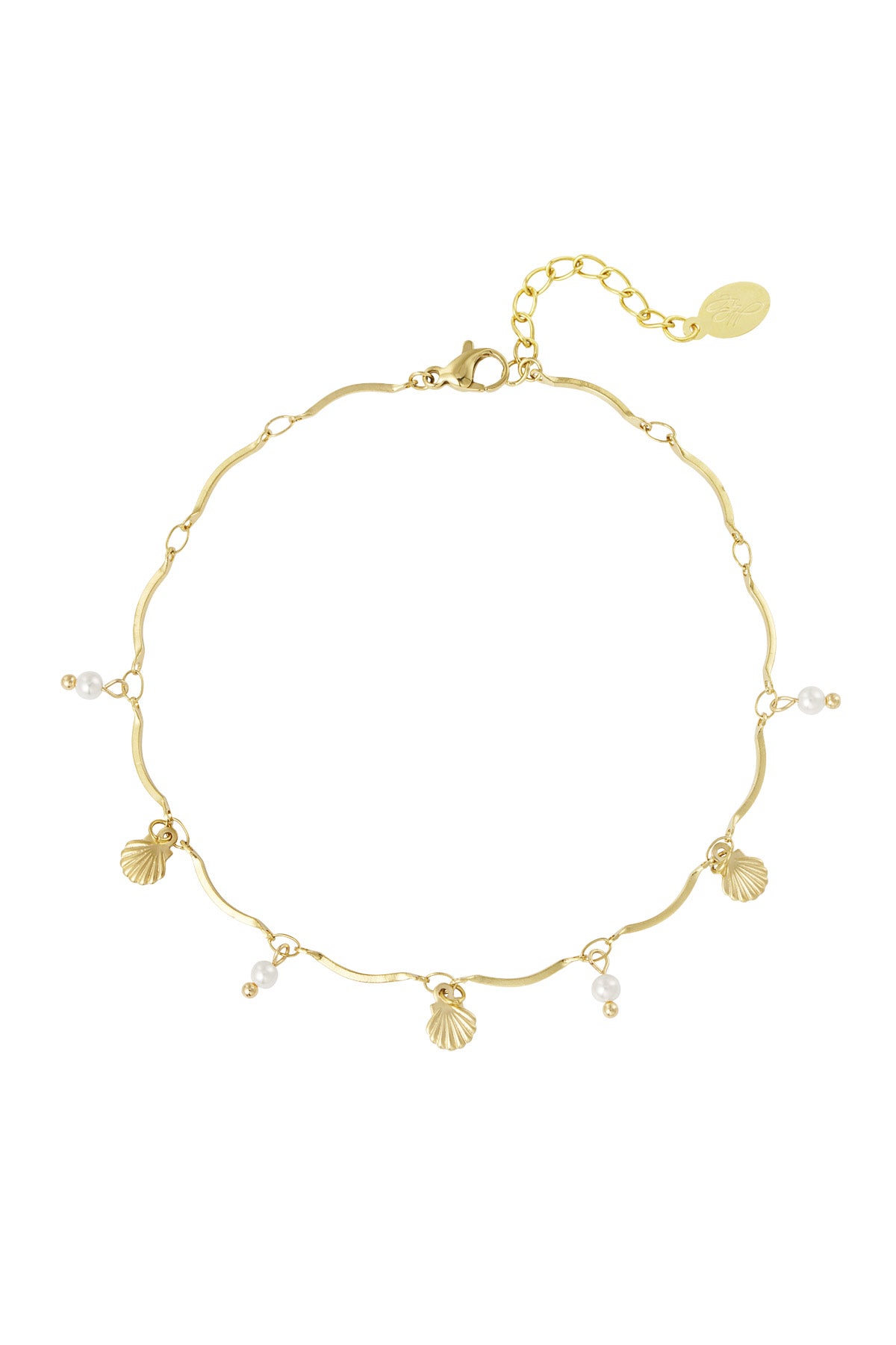 Fußkette Strandwellen 