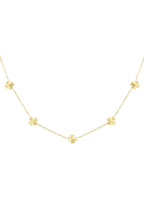 Elegant Clover Chain Necklace for Daily Wear