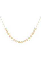 Elegant Flower Chain Necklace for Women - 14K Gold Plated