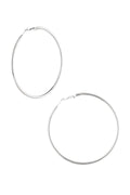 Basic Creolen mittel – Goldfarbe - Goldfarbefarbe