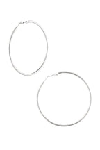 Basic Creolen mittel – Goldfarbe - Goldfarbefarbe