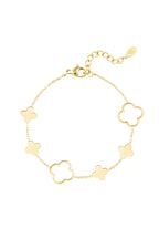 Armband Kleeblätter 