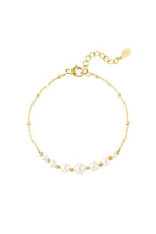 Perlen-Partyarmband – Goldfarbe - Goldfarbefarbe