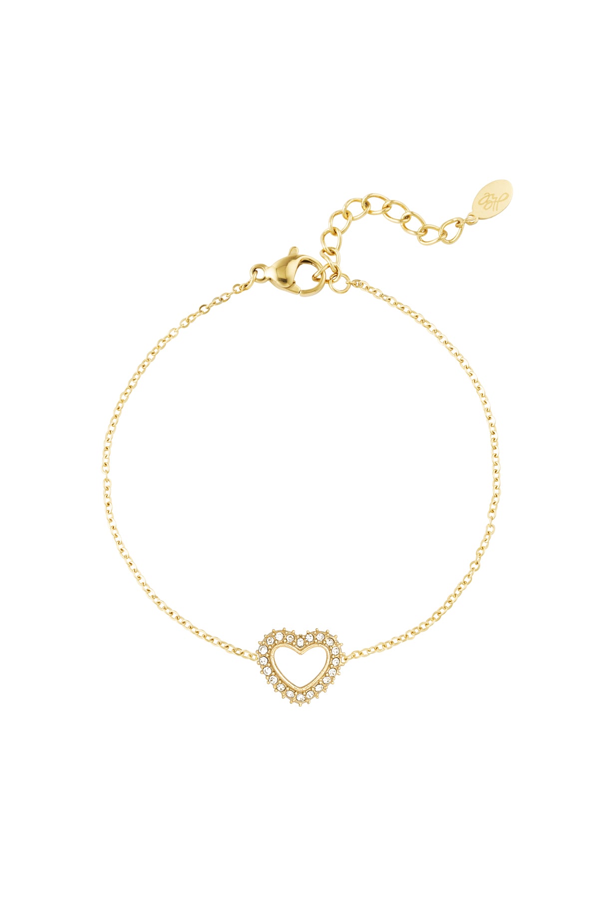 Diamant-Herz-Armband