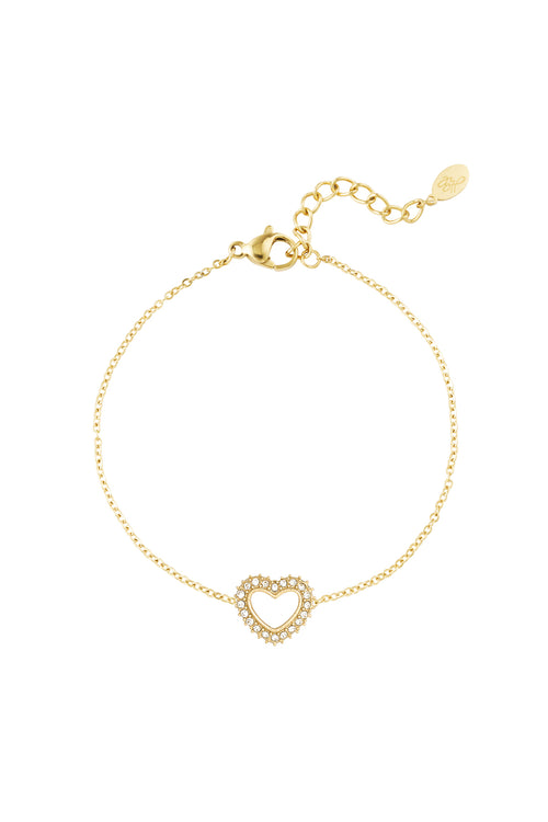 Diamant-Herz-Armband
