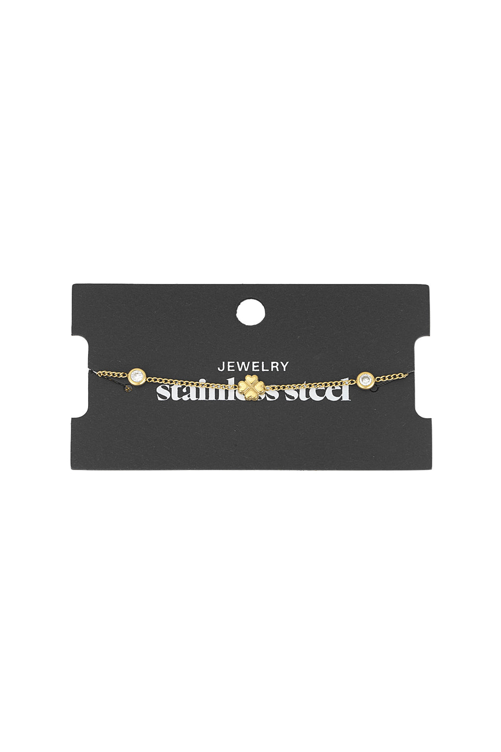 Strahlendes Glücksarmband - Goldfarben