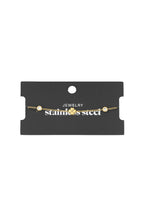 Strahlendes Glücksarmband - Goldfarben