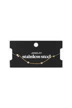 Diamant-Flüsterarmband - Goldfarben