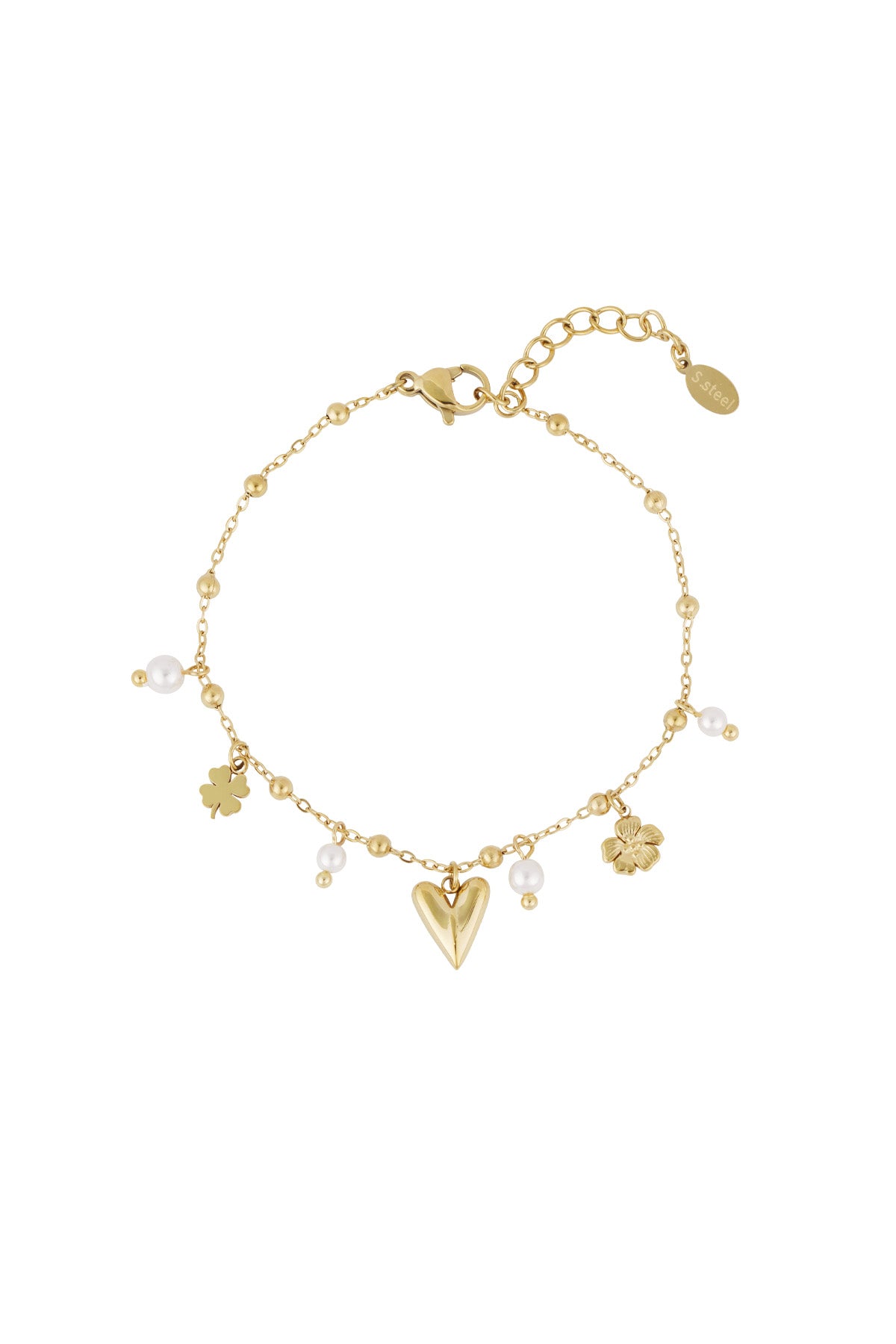 Armband Lucky Love - Goldfarben