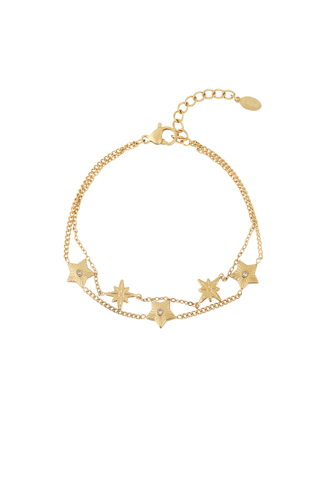 Sternenarmband - Goldfarben