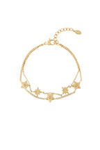 Sternenarmband - Goldfarben