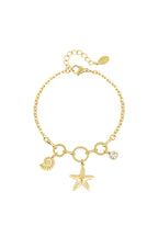 Bettelarmband „I Sea You“ - Goldfarben