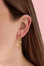 Luxurious Star Drop Earrings for Women