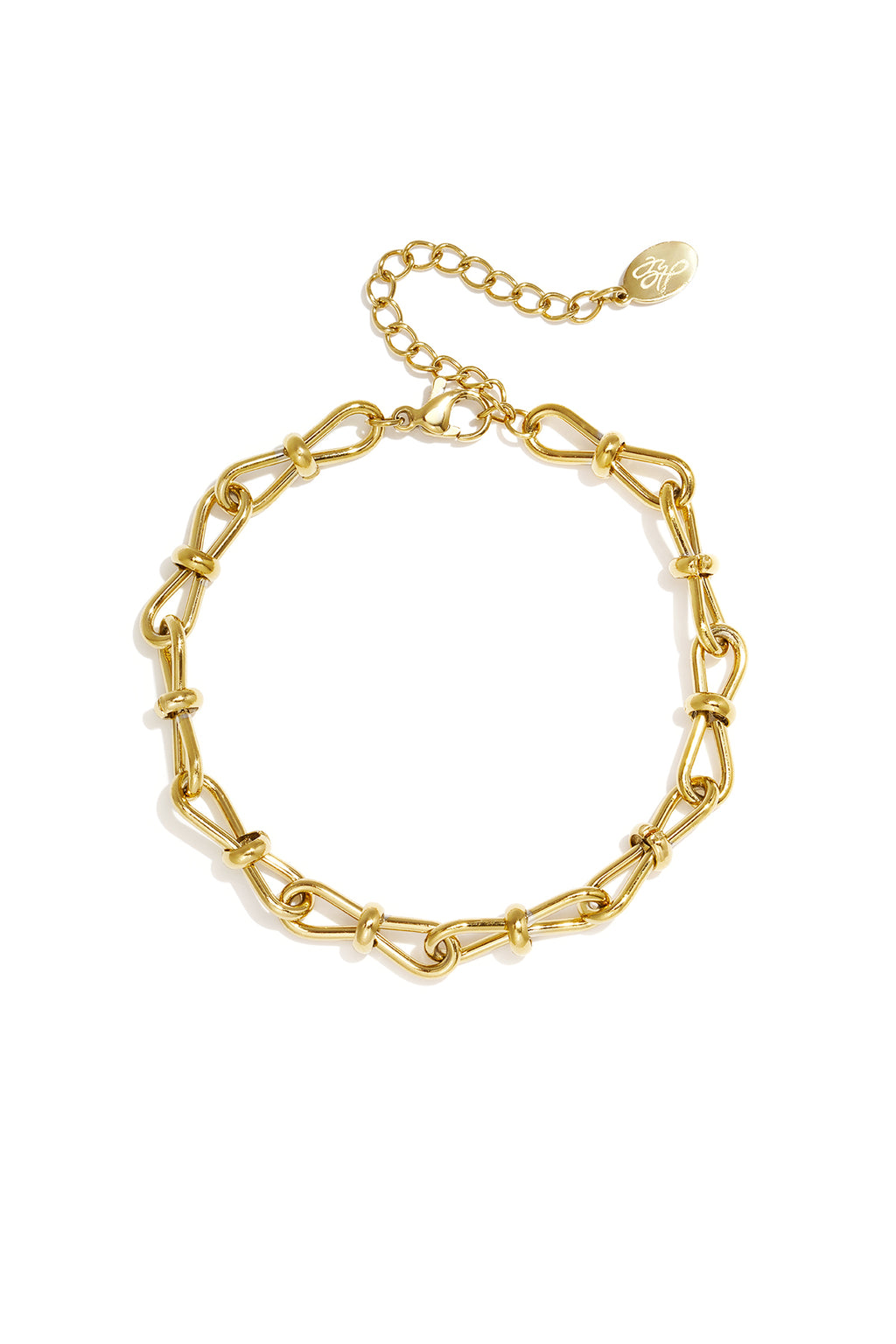 Edelstahl-Kettenarmbänder, schlichte Alltags-Serie, Damenschmuck