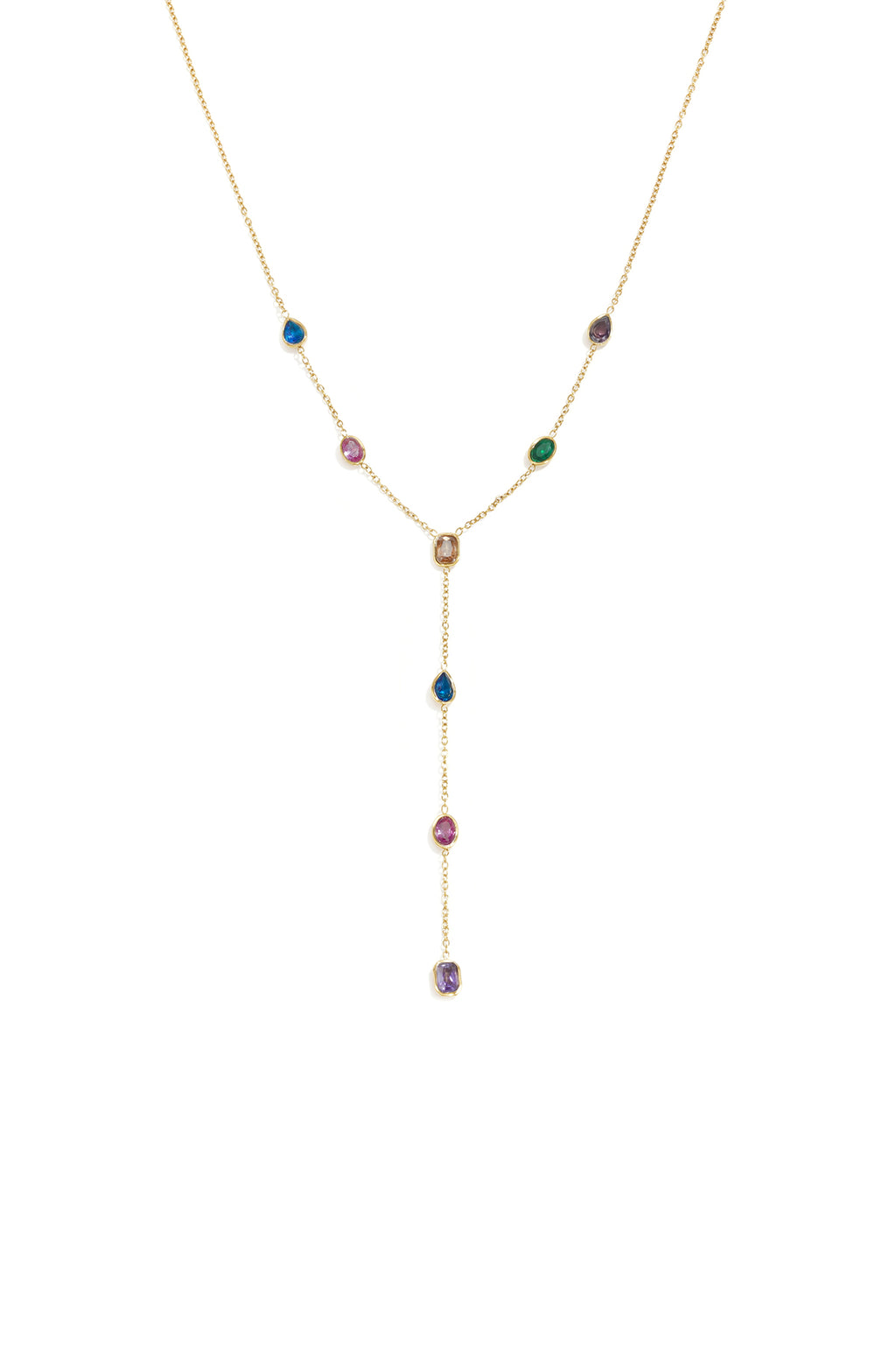 Halsketten mit Anhänger aus Edelstahl, geometrische Form, lässig-schlichte Serie, Damenschmuck