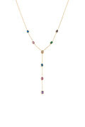 Halsketten mit Anhänger aus Edelstahl, geometrische Form, lässig-schlichte Serie, Damenschmuck