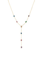 Halsketten mit Anhänger aus Edelstahl, geometrische Form, lässig-schlichte Serie, Damenschmuck