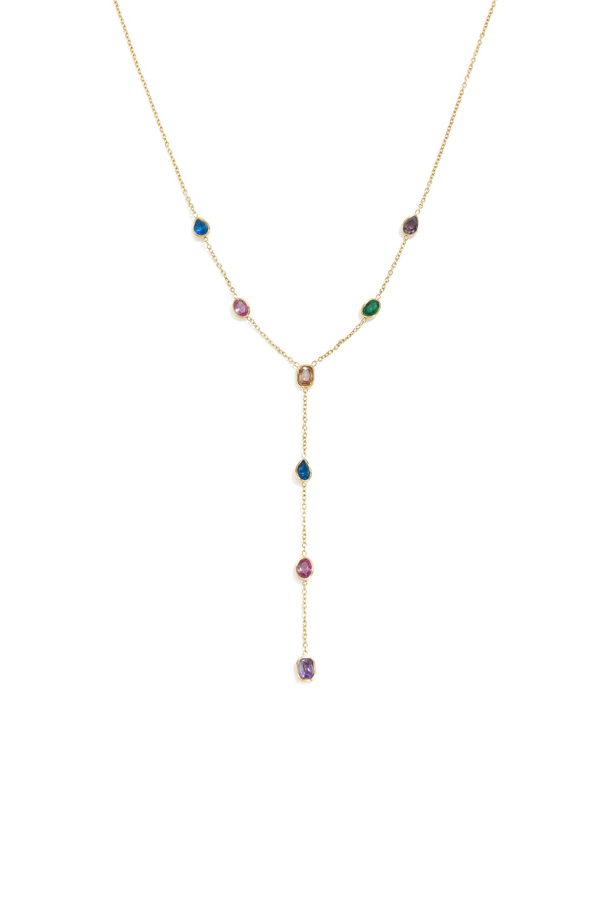 Halsketten mit Anhänger aus Edelstahl, geometrische Form, lässig-schlichte Serie, Damenschmuck