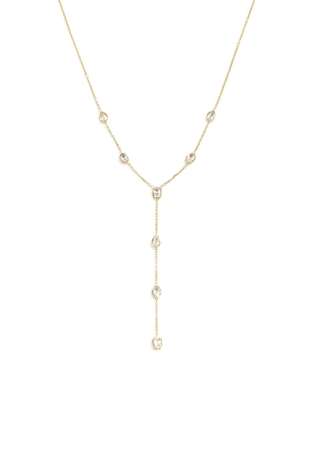 Halsketten mit Anhänger aus Edelstahl, geometrische Form, lässig-schlichte Serie, Damenschmuck