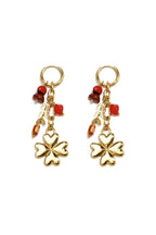 Charming Glaze Beads Earrings for Spring/Summer