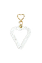 Elegant Crystal Heart Keychain in Multiple Colors