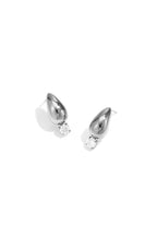 Edelstahl-Ohrstecker, Tropfenform, schlicht, einfach für den Alltag – Damenschmuck