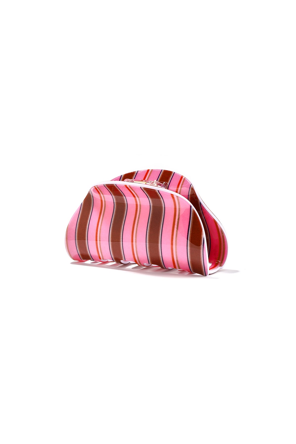 Haarspangen, gestreift, PVC, Alltagsaccessoires