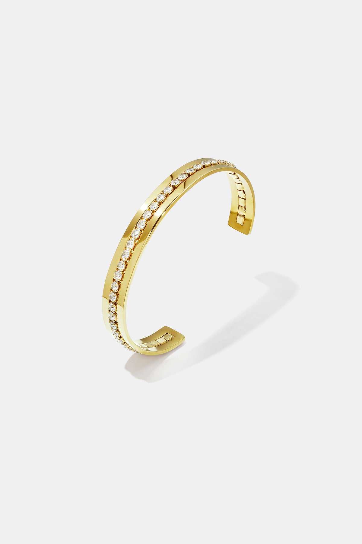 Armreifen aus Edelstahl, geometrische Form, schlichte Alltagsserie, Damenschmuck