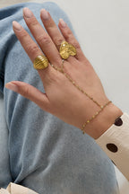 Handkette mit dicker Kette