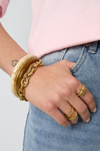 Kombiniertes Schäkelarmband