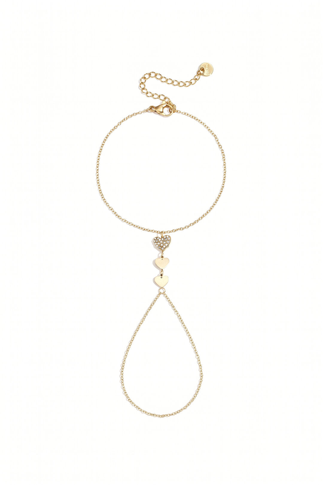 Handkette mit Herzen