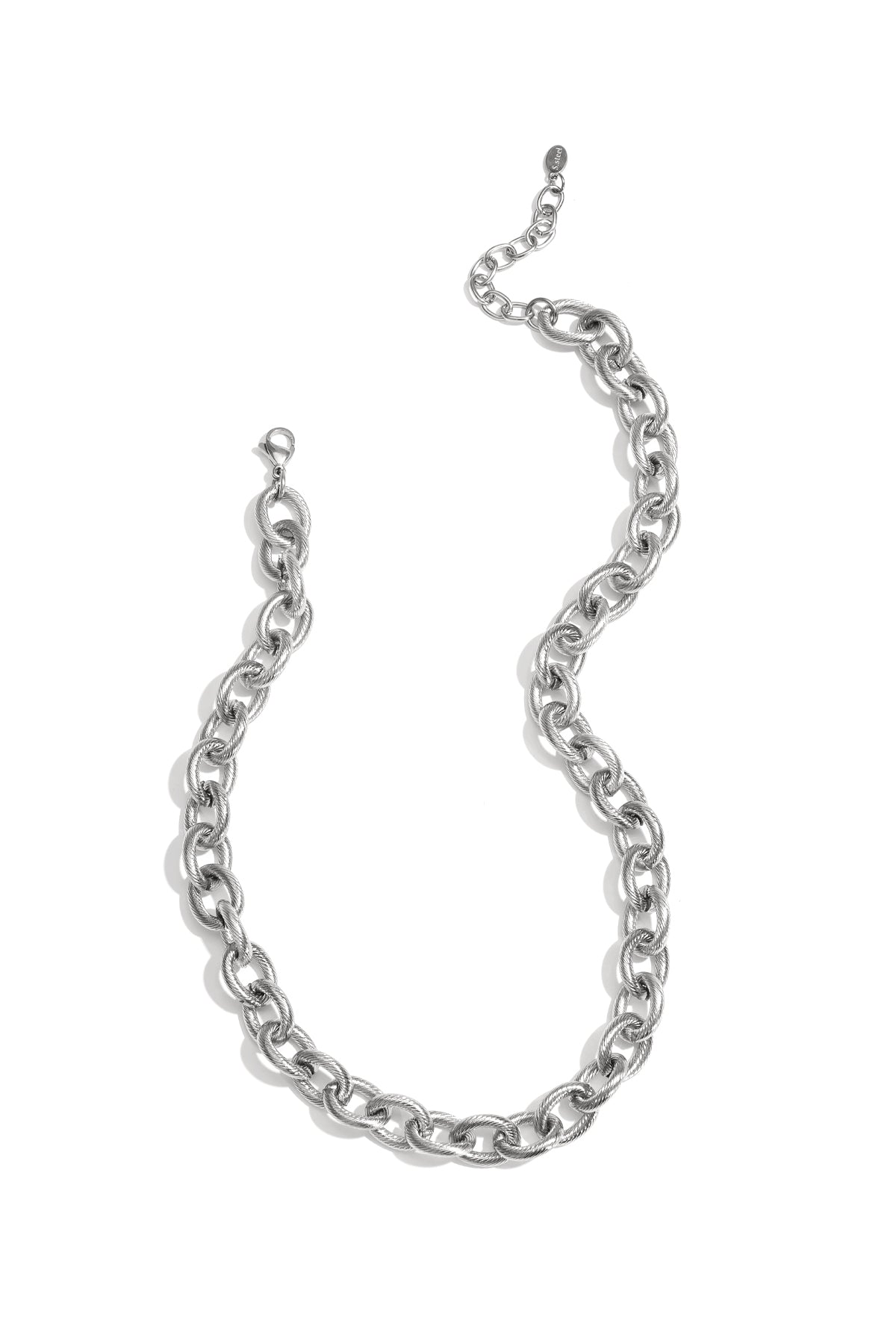 Halsketten aus Edelstahl, schlichte Alltagskette, Damenschmuck