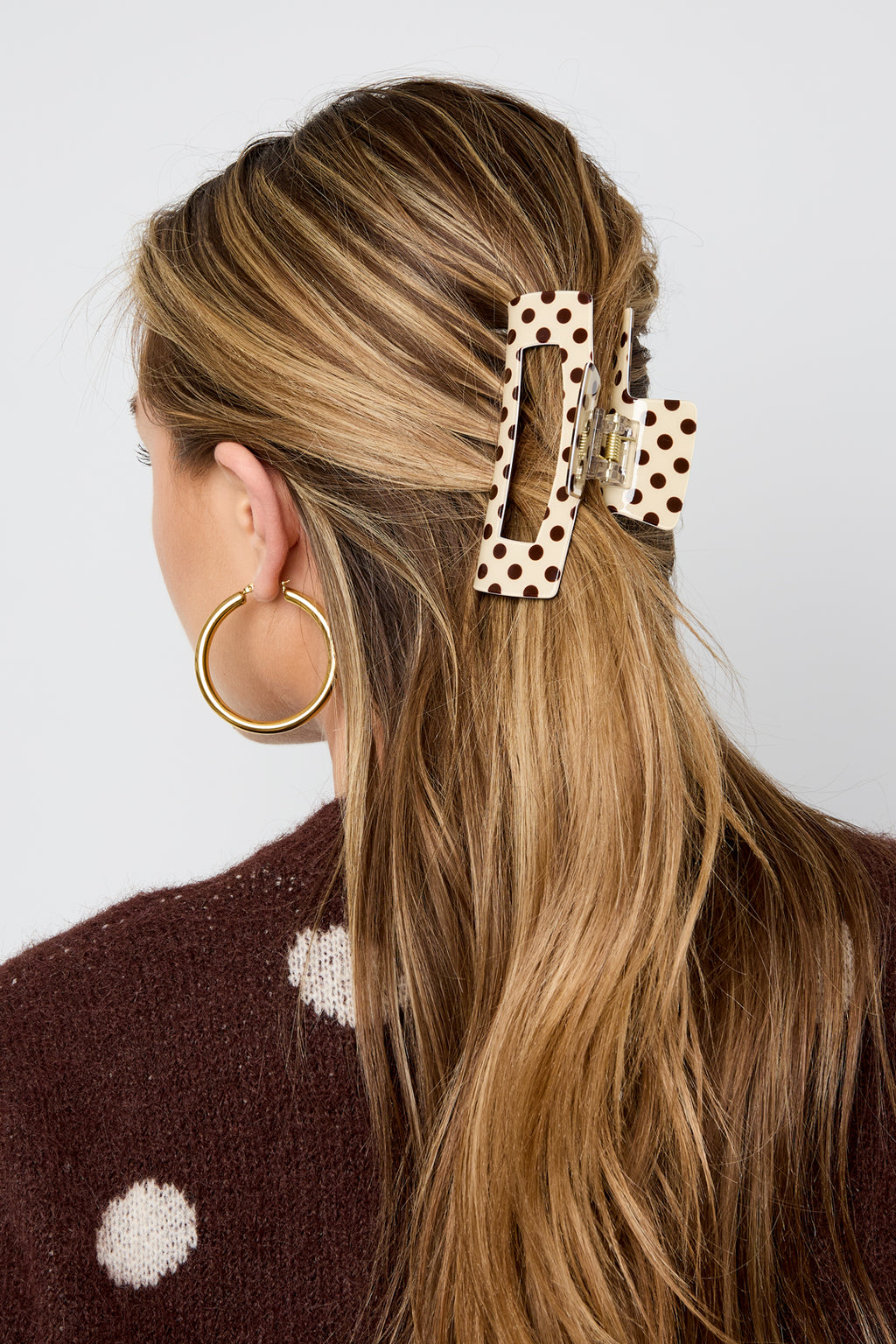 Stylish PVC Hair Claw for All Occasions