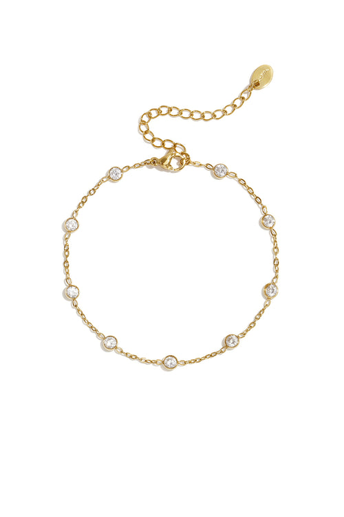 Edelstahl-Charm-Armbänder, schlichte Serie „Kreis“, Damenschmuck