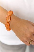 Armband mit Squoval-Perlen
