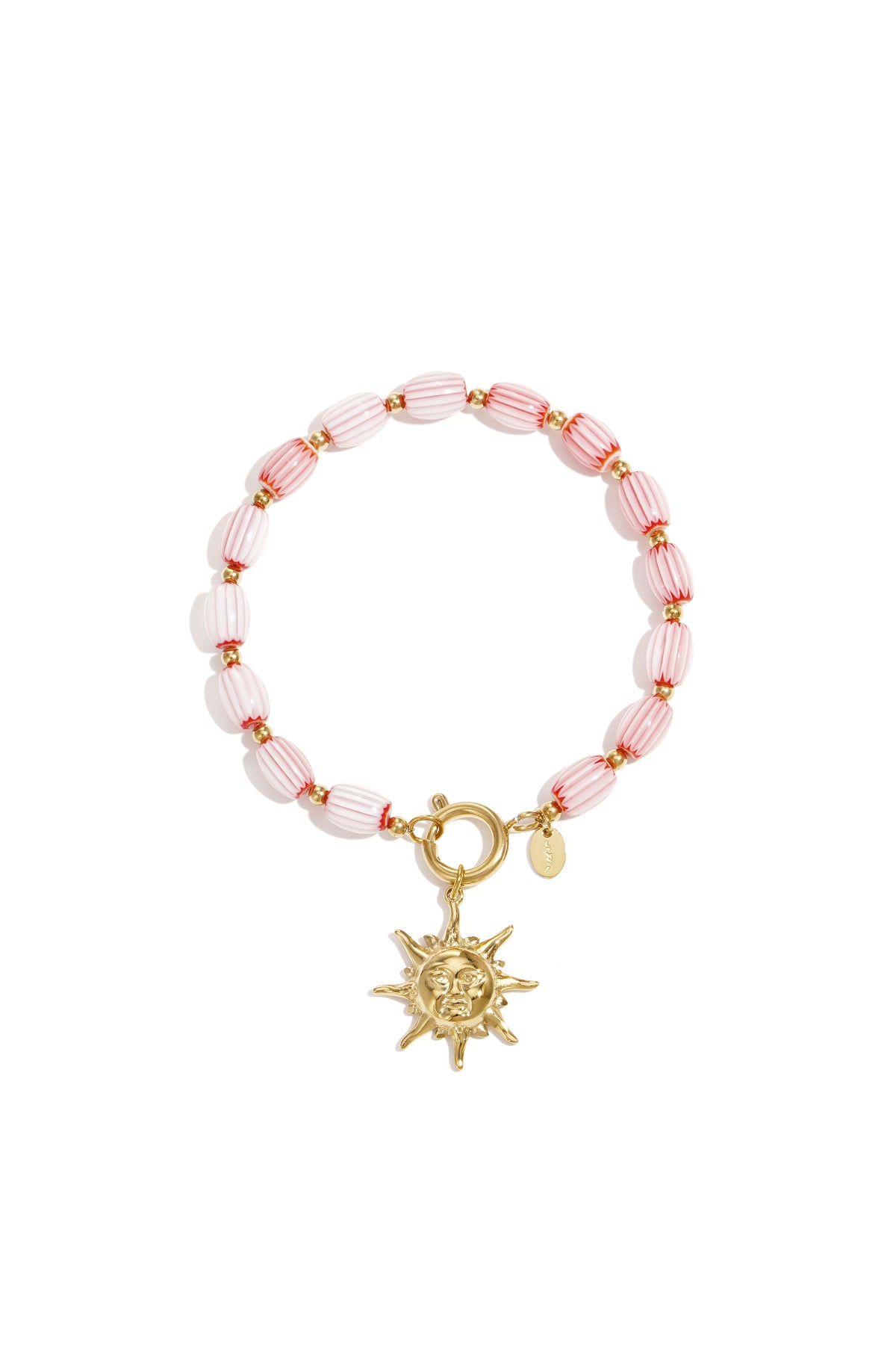 Edelstahl-Perlenarmbänder, Herzform, lässige und schlichte Serie, Damenschmuck