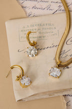 Ohrhänger aus Edelstahl, schlicht und elegant, Modell „Damenschmuck“, Serie „Alltagsschmuck“, Damenschmuck