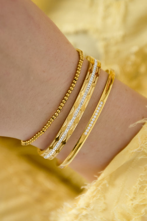 Armbänder aus massiven Perlen - 2,5 mm