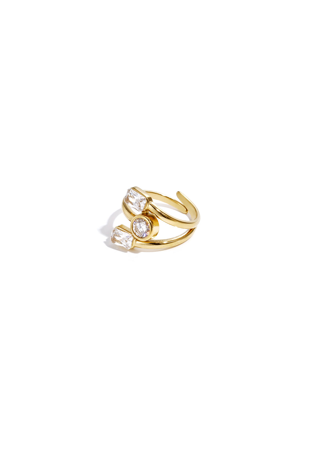 Ring mit verschiedenen Steinen