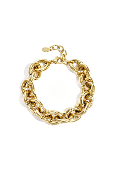 Armband mit massiven Gliedern