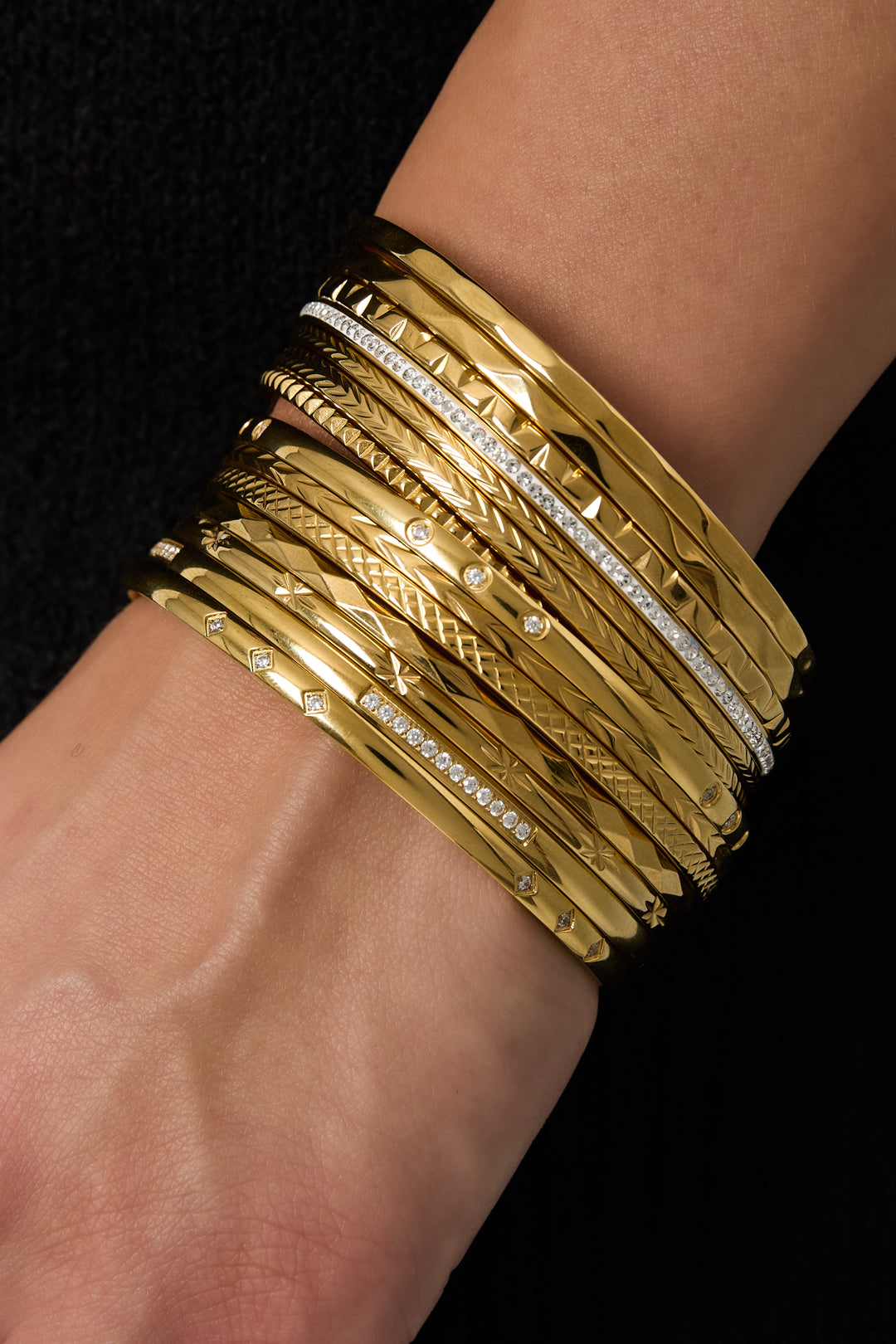 Edler Strass-Armreif